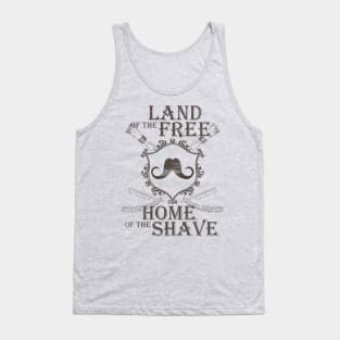 Land Of The Free Home Of The Shave Tank Top